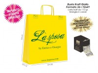 BUSTE IN CARTA KRAFT GIALLO  